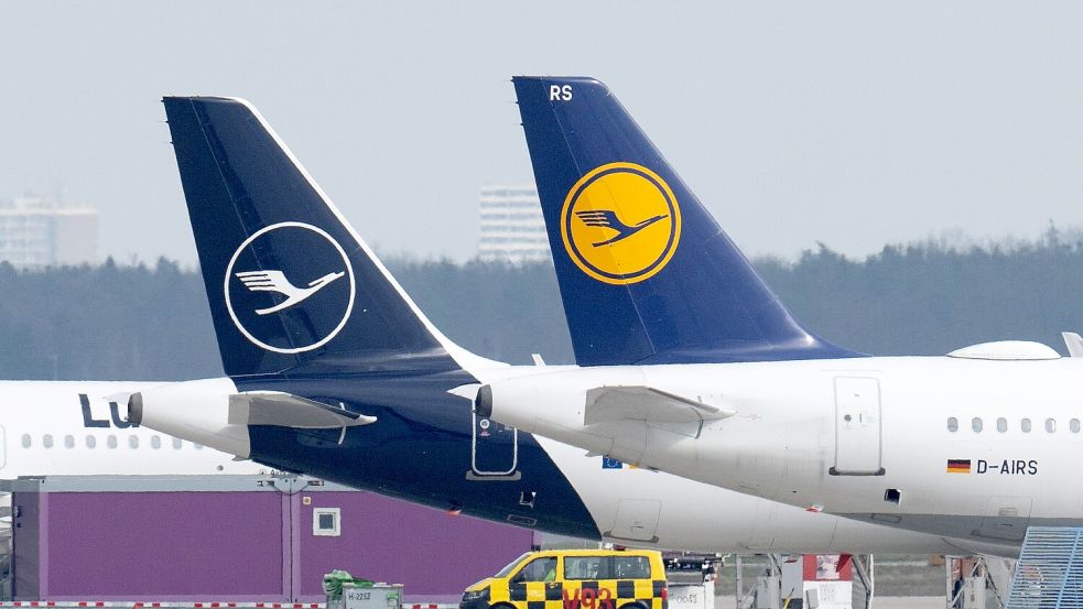 Beim Bodenpersonal drohen der Lufthansa unbefristete Streiks. Darüber sollen die Arbeitnehmer abstimmen. Foto: Boris Roessler/dpa