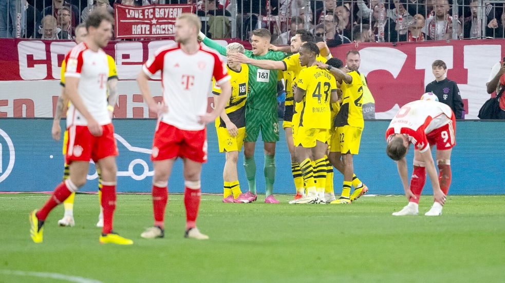 Bayerns Sportvorstand Max Eberl nimmt nach der Heimniederlage gegen Borussia Dortmund die eigenen Profis in die Pflicht. Foto: Sven Hoppe/dpa