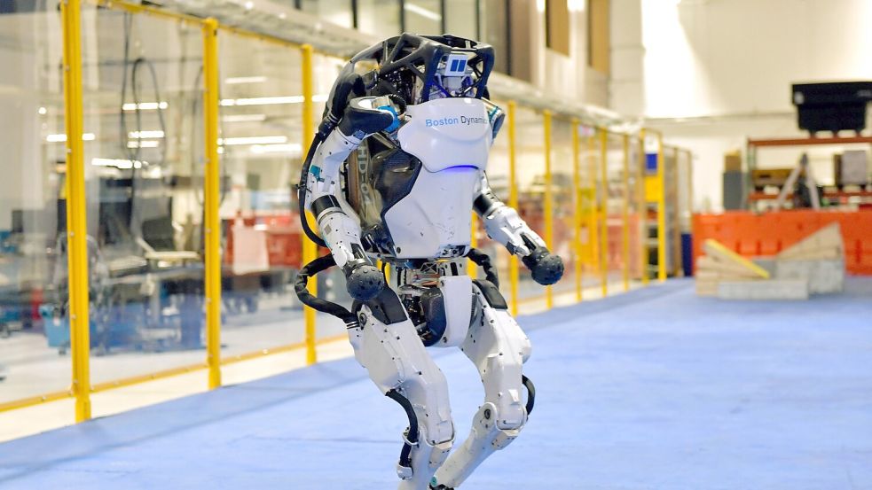 Atlas von Boston Robotics bekommt ein Upgrade. Foto: Josh Reynolds/AP/dpa