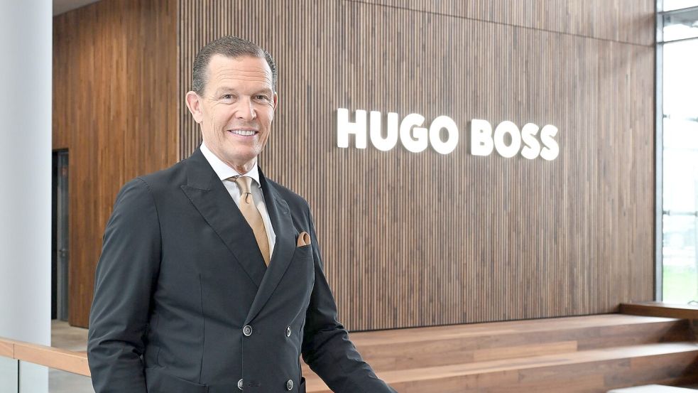 Daniel Grieder ist der Vorstandsvorsitzende des Modekonzerns Hugo Boss. Foto: Bernd Weißbrod/dpa