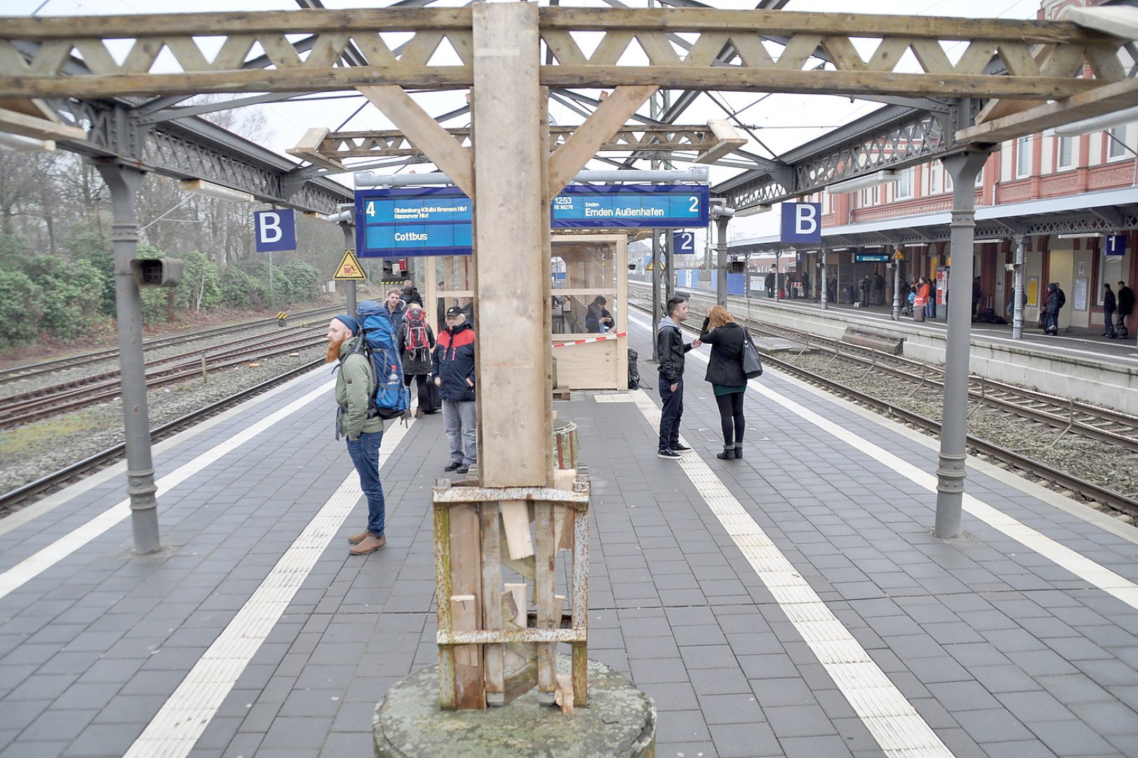 Modernisierung des Bahnhofs in Leer geht voran - Bild 1