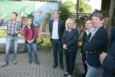 Bundesumweltministerin besuchte Hof Lucassen - Bild 3