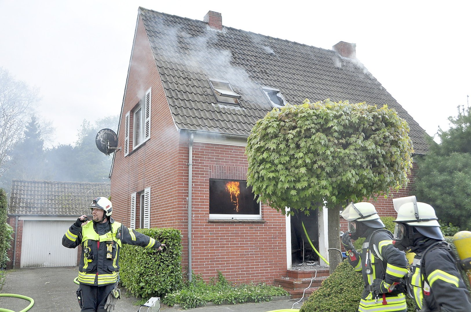 Brand in Loga - Bild 1