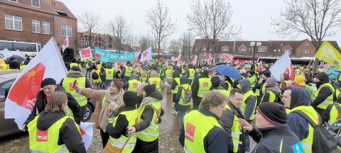 Verdi-Demonstration in Leer - Bild 2