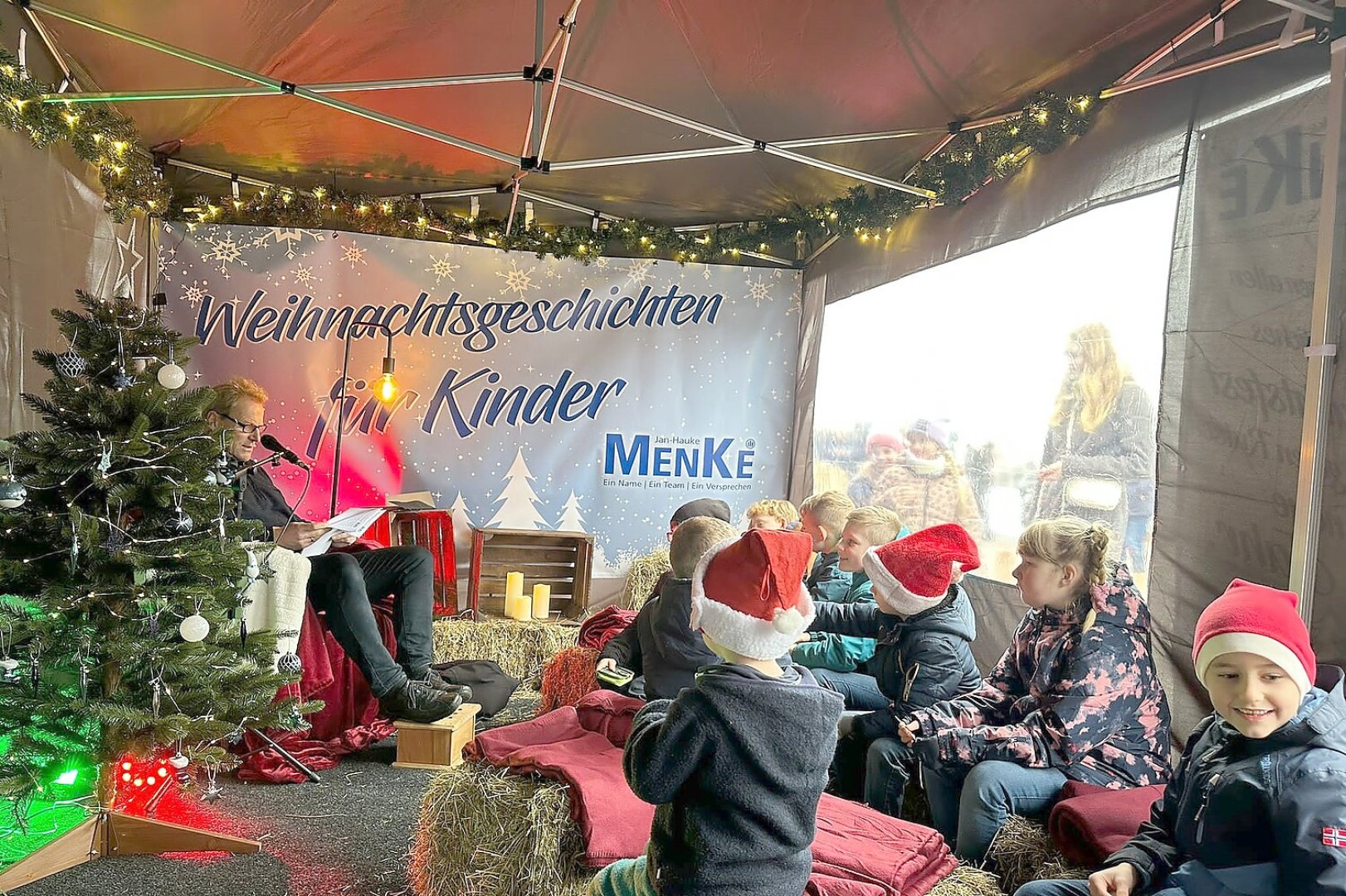Weihnachtsmarkt in Langholt - Bild 1