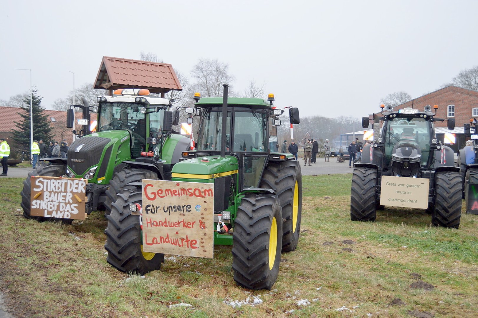Bauernprotest in Großwolde - Bild 4