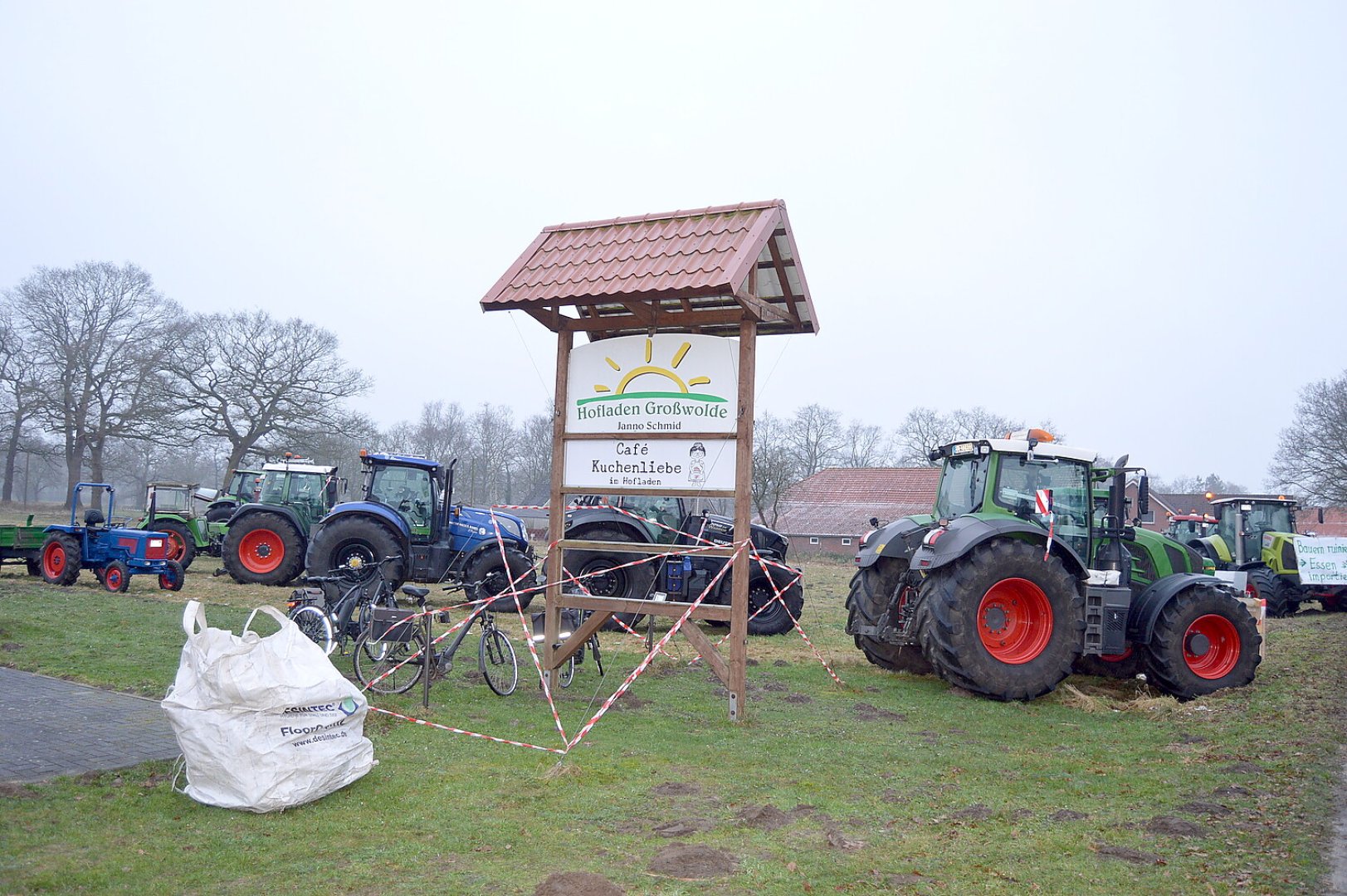Bauernprotest in Großwolde - Bild 8