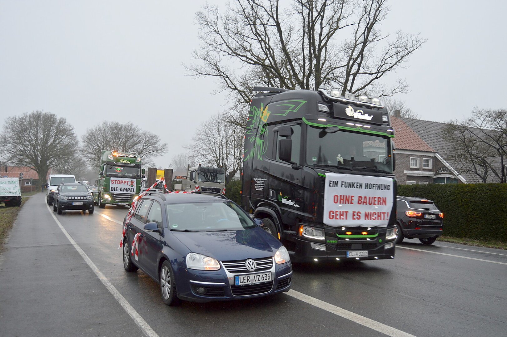 Bauernprotest in Großwolde - Bild 9