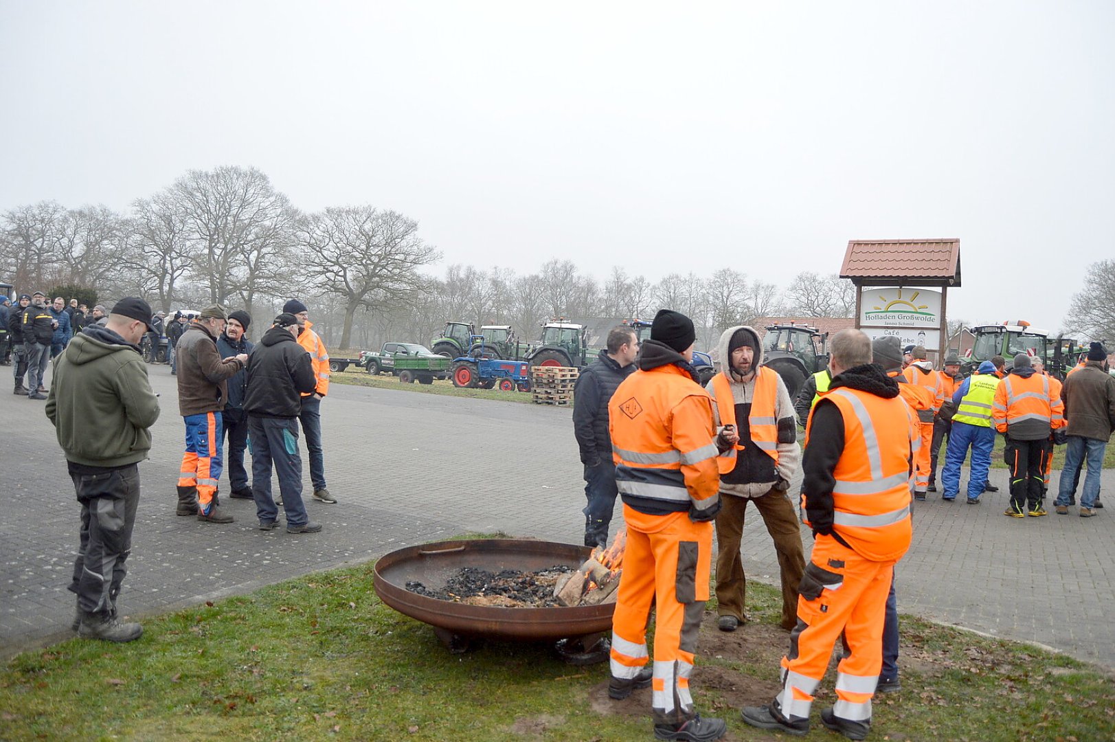 Bauernprotest in Großwolde - Bild 10