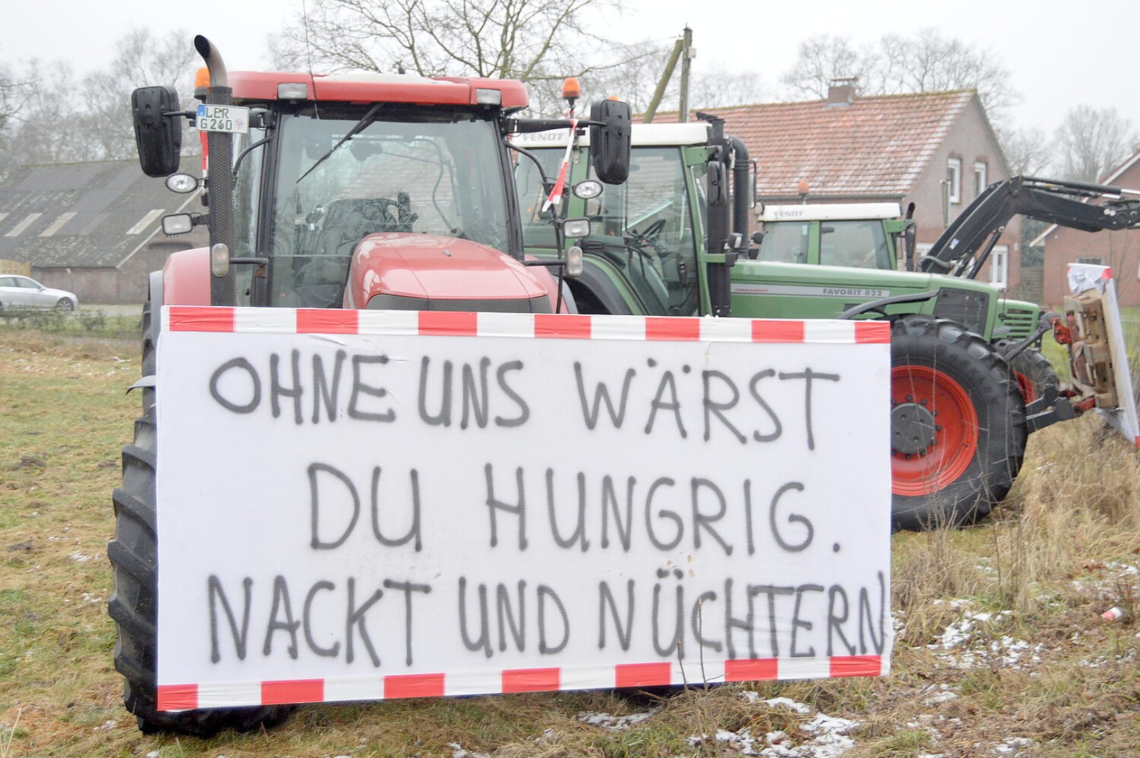 Bauernprotest in Großwolde - Bild 13