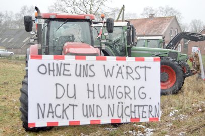 Bauernprotest in Großwolde - Bild 13