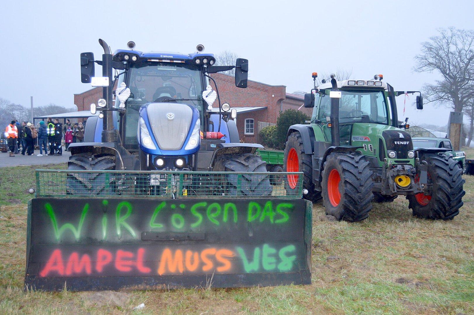Bauernprotest in Großwolde - Bild 15