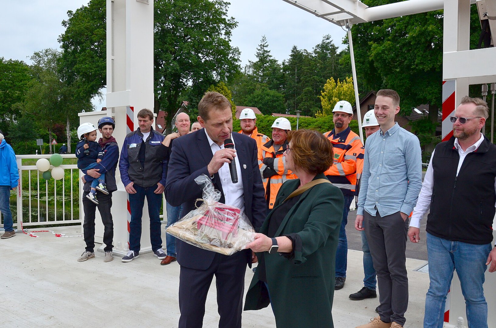 Brückenneubau in Remels - Bild 11