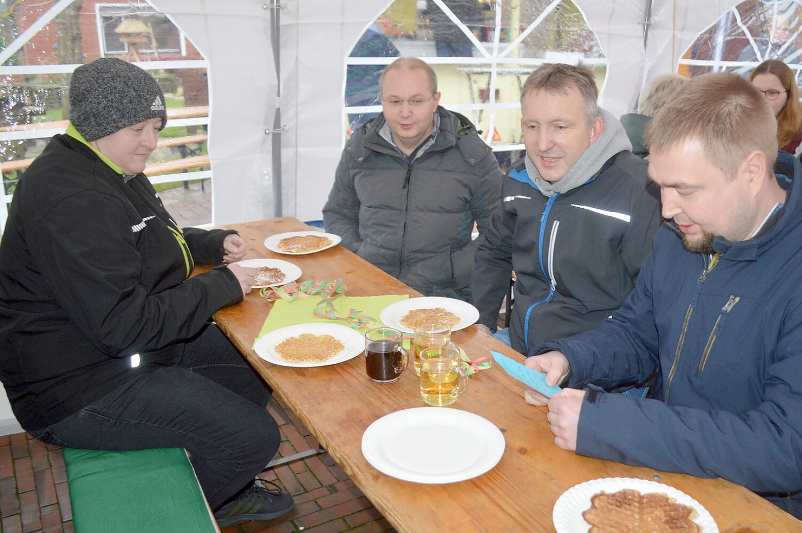 So war das Speckendickenessen in Rhaude - Bild 1
