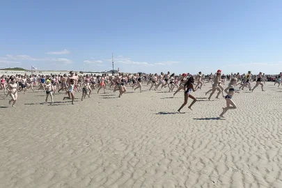 Anschwimmen auf Borkum - Bild 3