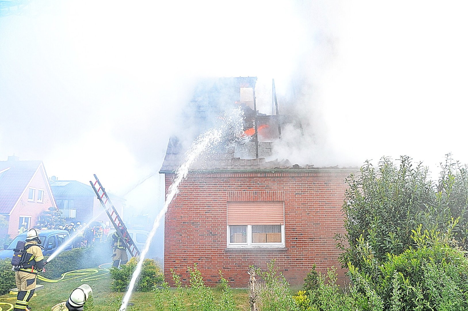 Feuer in Heisfelder Wohnhaus - Bild 1