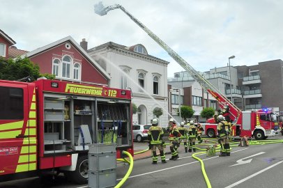 Großeinsatz in der Mühlenstraße in Leer - Bild 6