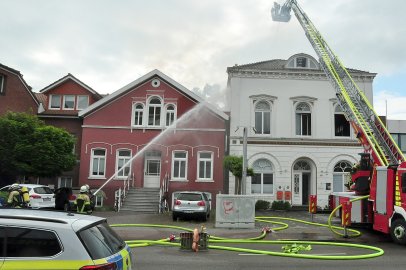 Großeinsatz in der Mühlenstraße in Leer - Bild 7