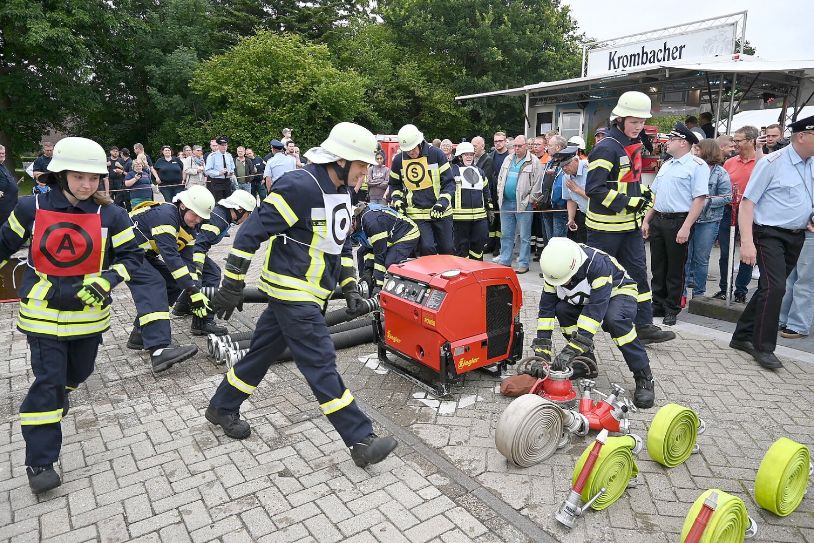 Schnelligkeitswettbewerb in Potshausen - Bild 1