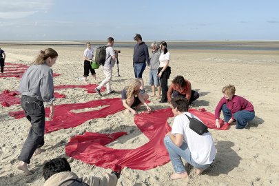 Klimaaktivisten, Insulaner und Touristen protestieren auf Borkum gegen Erdgas-Projekt - Bild 3