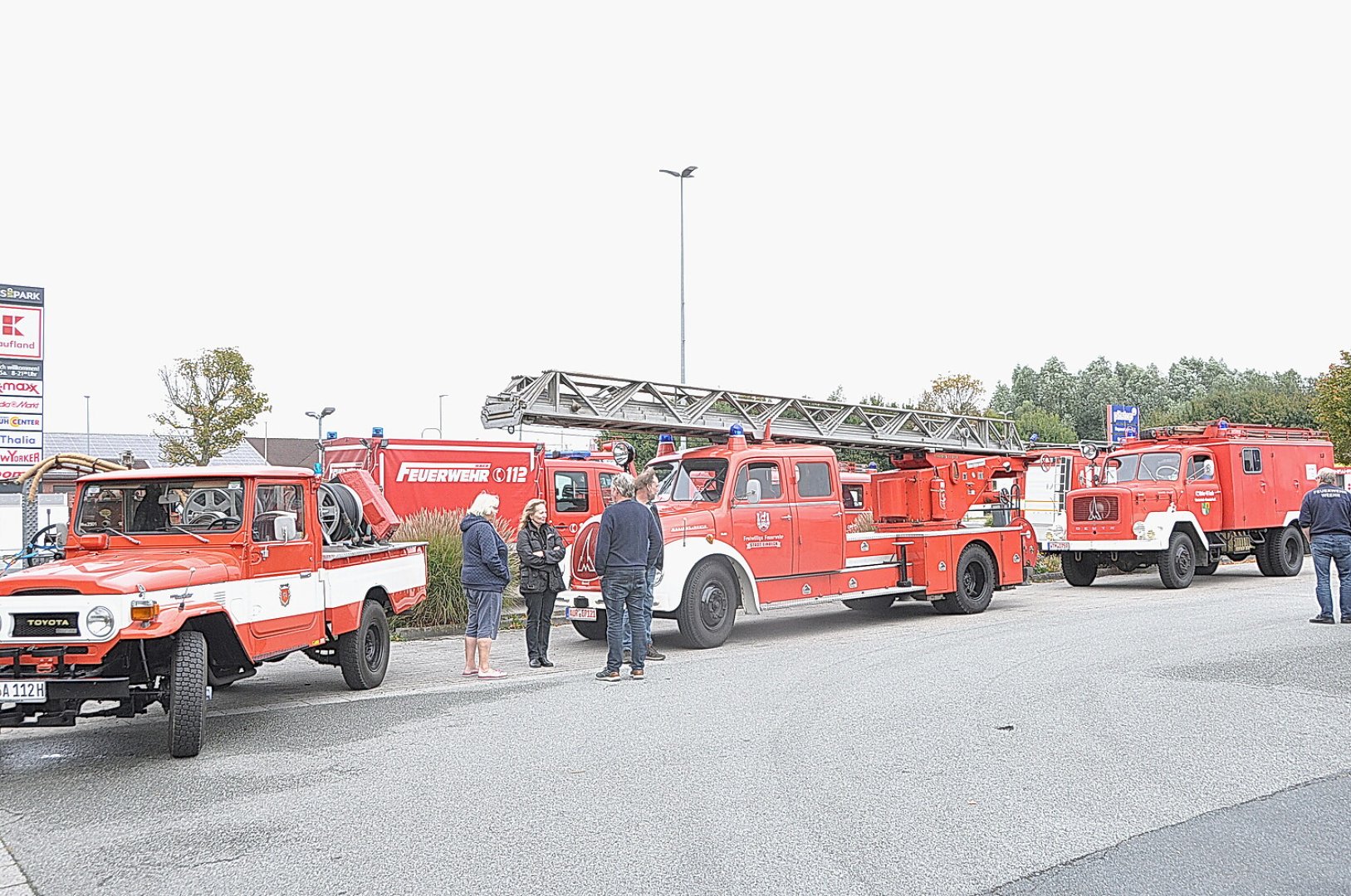 Feuerwehr-Oldtimer fuhren ins Nachbarland  - Bild 1
