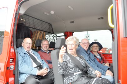 Feuerwehr-Oldtimer fuhren ins Nachbarland  - Bild 3