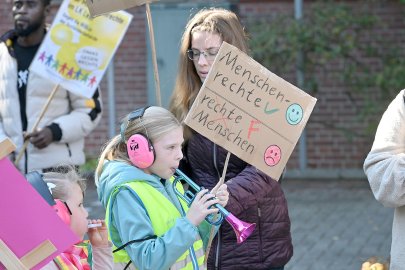Protest in Leer gegen Abschiebung - Bild 3