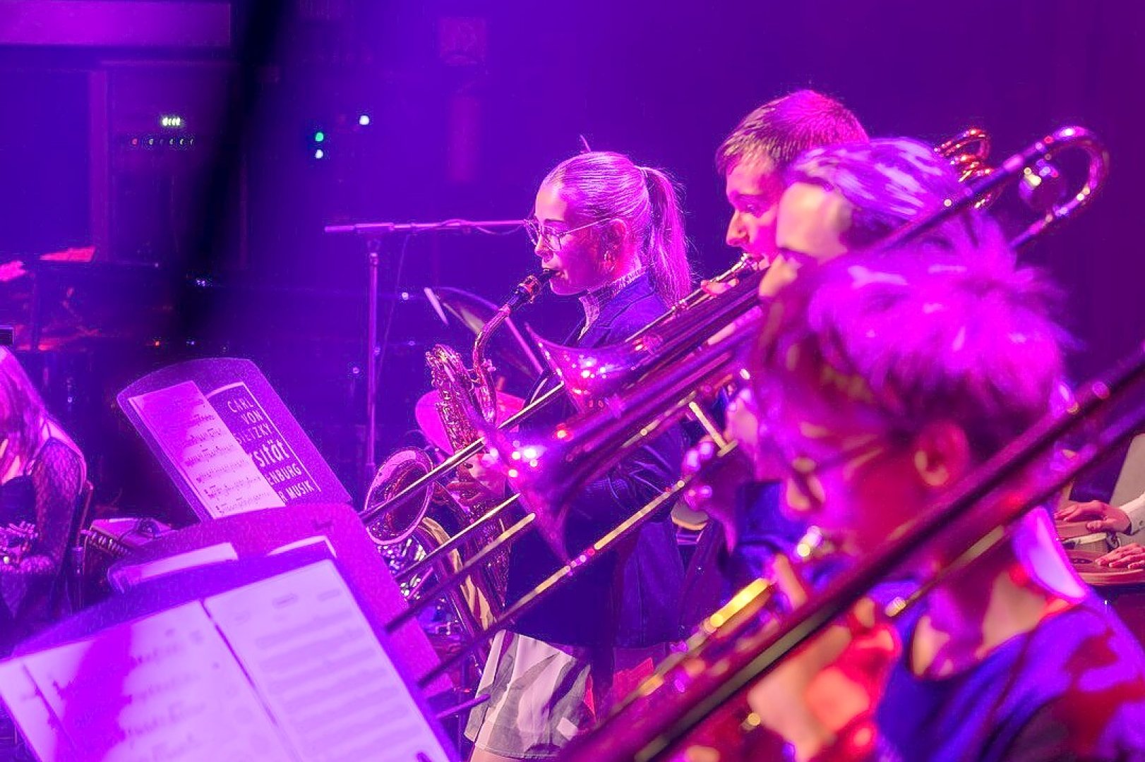 AWG-Bigband auf dem GLOW-Jazzfestival in Oldenburg - Bild 1