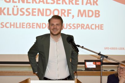 Generalsekretär bei SPD-Kreisparteitag in Bunde - Bild 4
