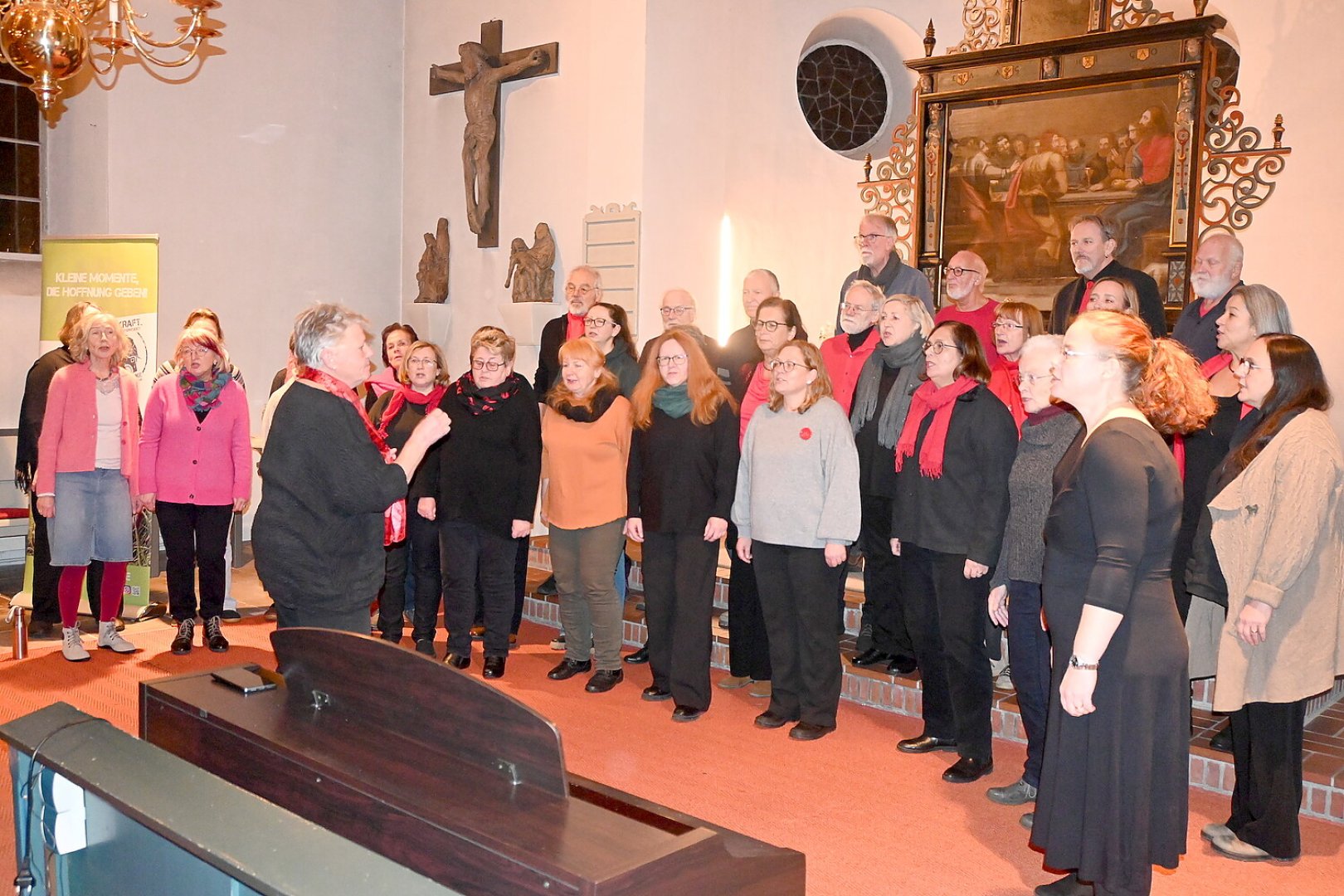Der A-cappella Chor „Coro Piccolo“ begeisterte - Bild 1