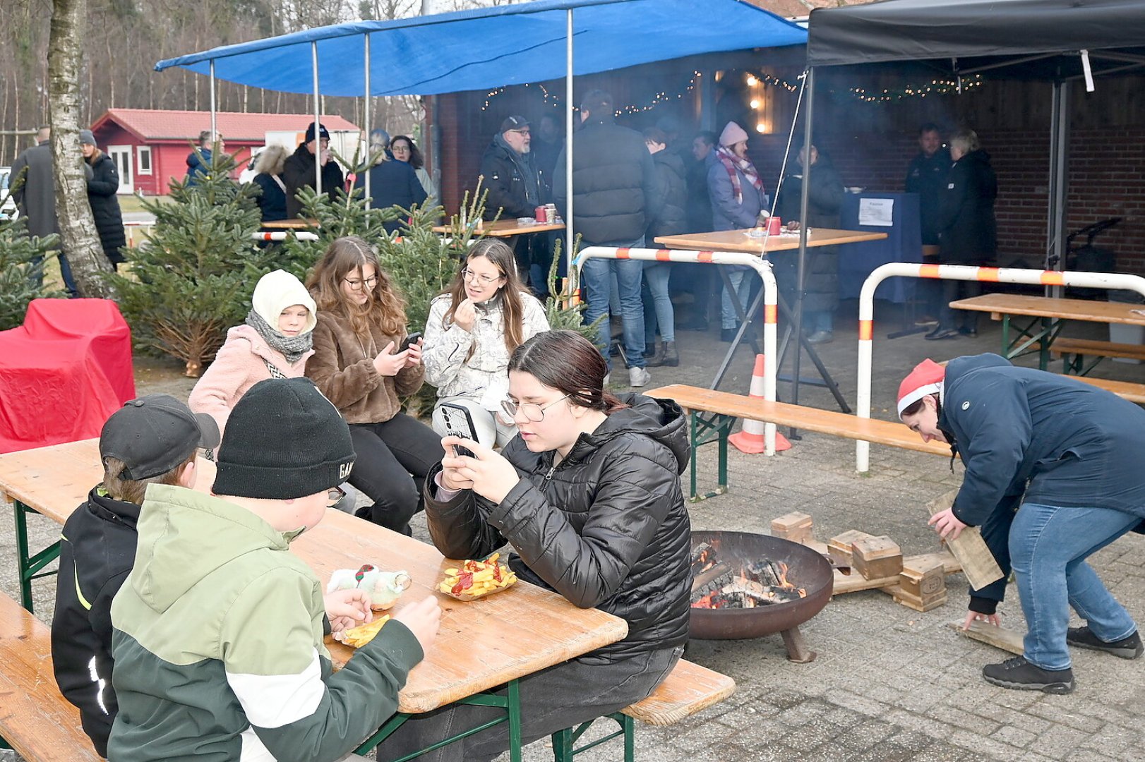 Weihnachtsmarkt in Klostermoor - Bild 1