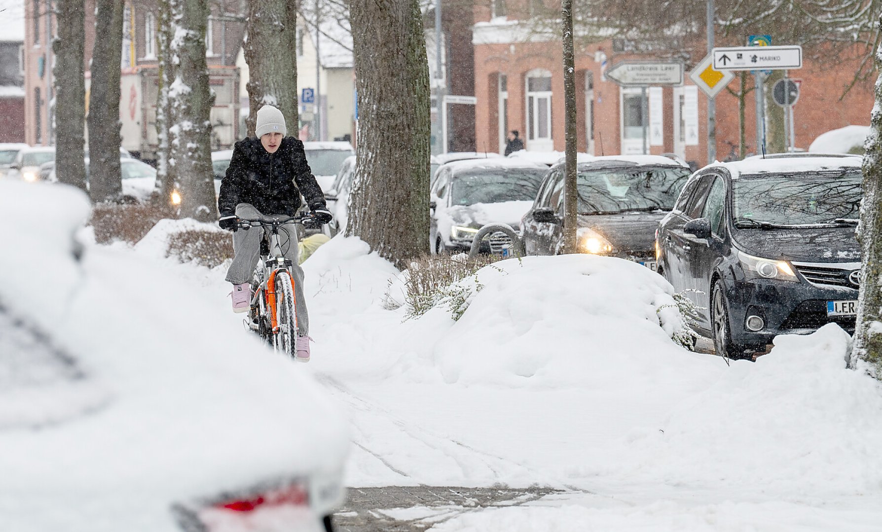 Schneetag in Leer - Bild 8