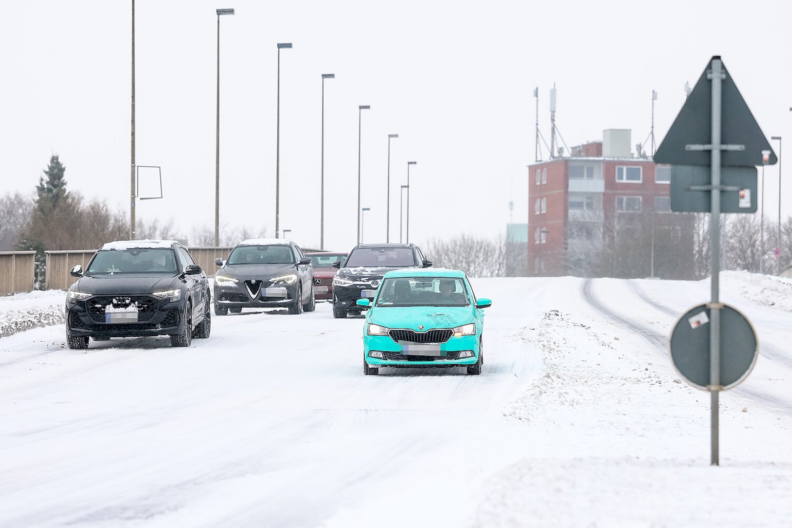 Schneebilder aus Emden und Umgebung (9. Januar 2026) - Bild 1