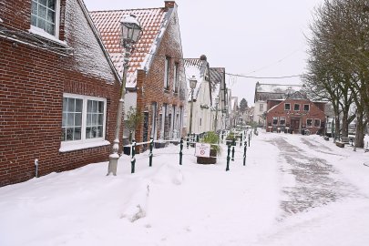 Schnee in Greetsiel und Umgebung - Bild 4
