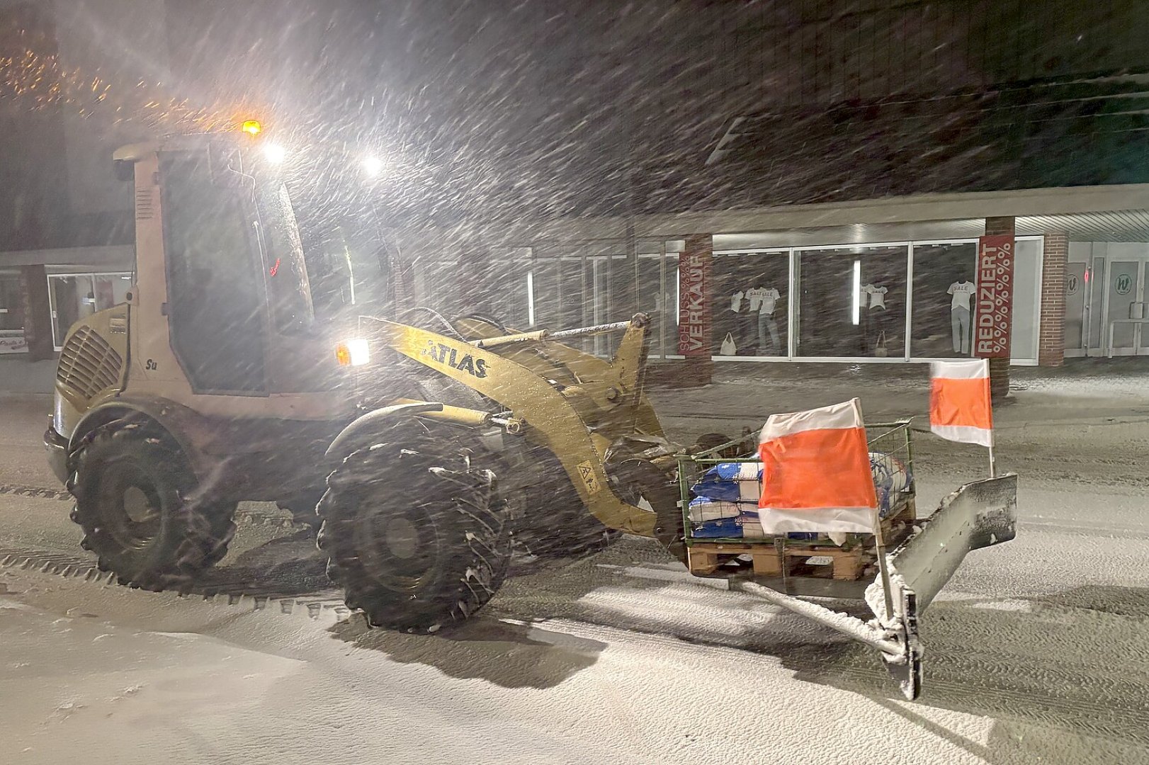 Schnee im Oberledingerland und Emsland - Bild 1