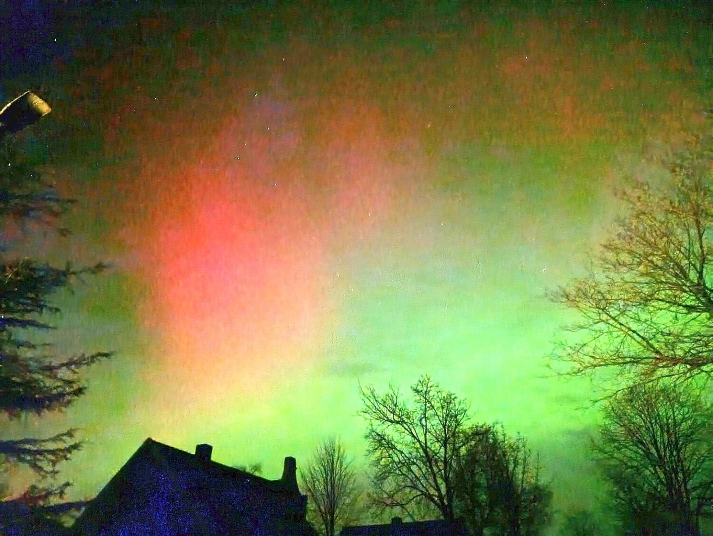 Polarlichter am Himmel über Ostfriesland - Bild 8