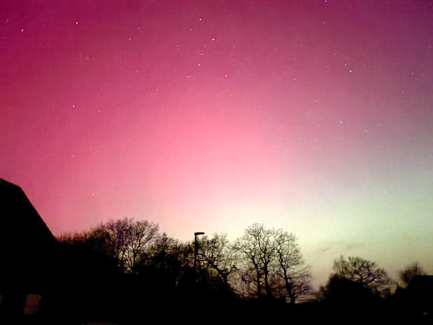 Polarlichter am Himmel über Ostfriesland - Bild 14