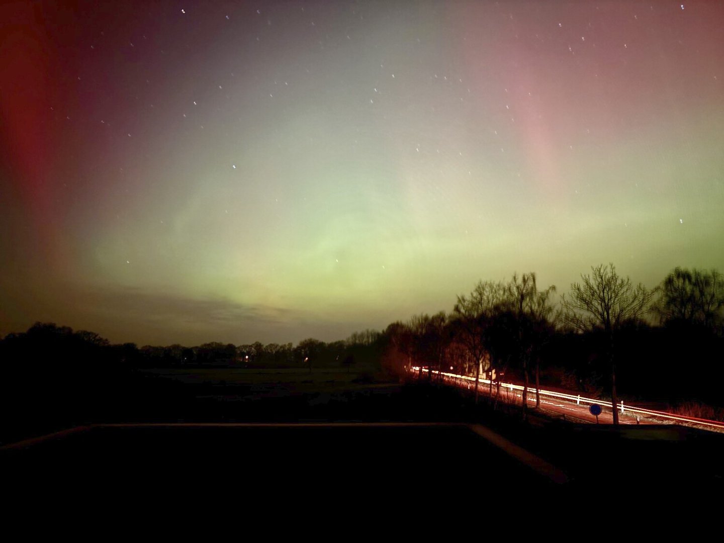 Polarlichter am Himmel über Ostfriesland - Bild 15