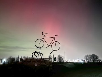 Polarlichter am Himmel über Ostfriesland - Bild 18