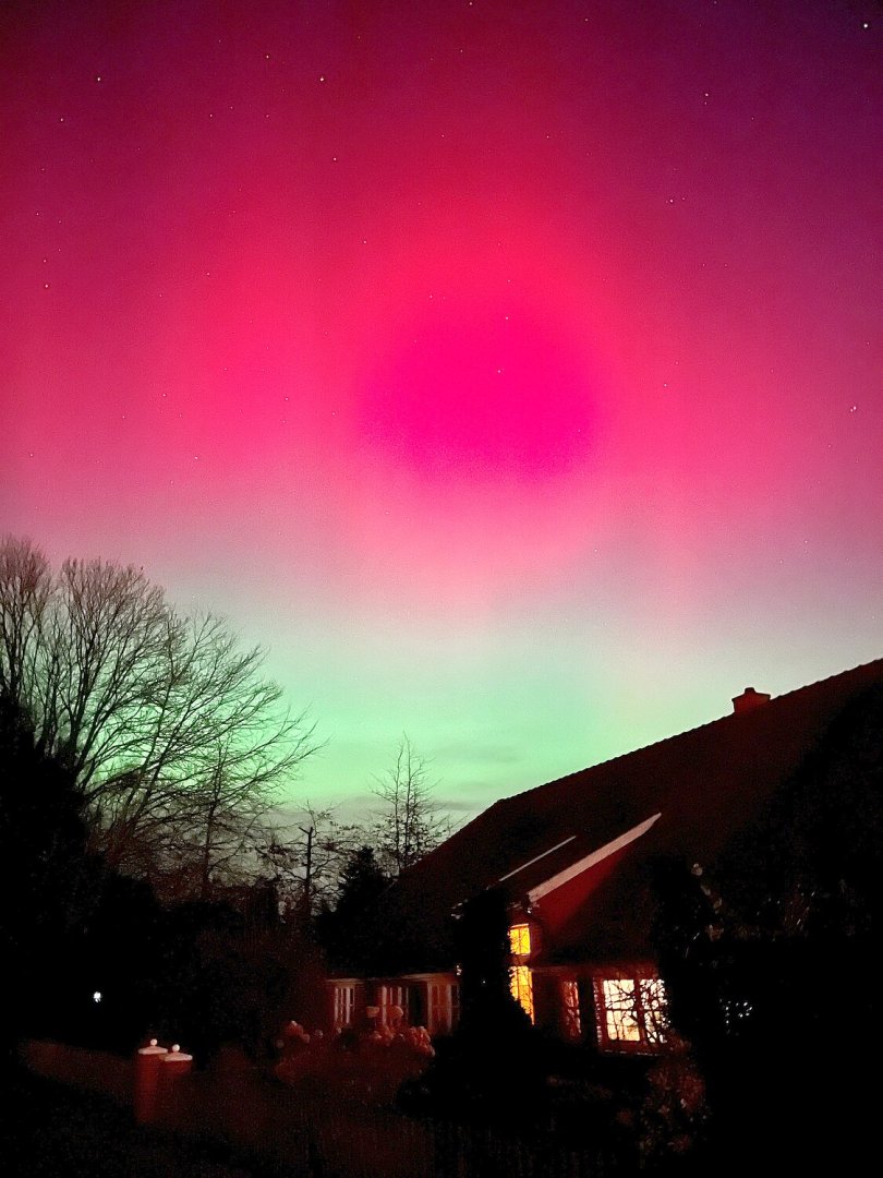 Polarlichter am Himmel über Ostfriesland - Bild 34