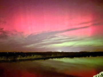 Polarlichter am Himmel über Ostfriesland - Bild 4