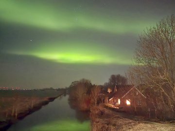 Polarlichter am Himmel über Ostfriesland - Bild 8