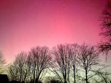 Polarlichter am Himmel über Ostfriesland - Bild 11