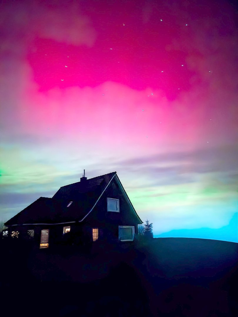 Polarlichter am Himmel über Ostfriesland - Bild 24