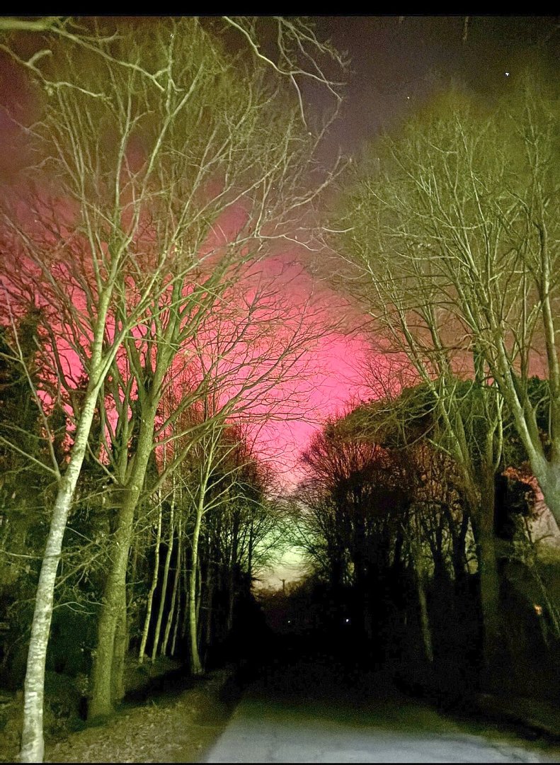 Polarlichter am Himmel über Ostfriesland  - Bild 11