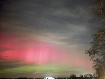 Polarlichter am Himmel über Ostfriesland  - Bild 12