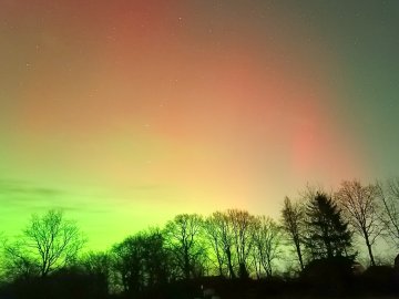 Polarlichter am Himmel über Ostfriesland  - Bild 17