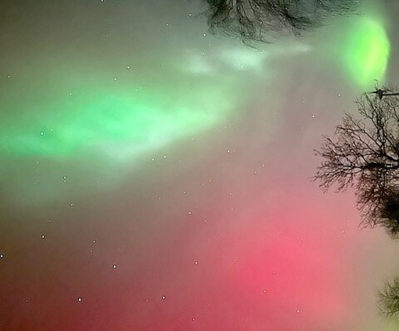 Polarlichter am Himmel über Ostfriesland  - Bild 21