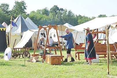 Leben wie im Mittelalter - Lager in Stickhausen - Bild 2