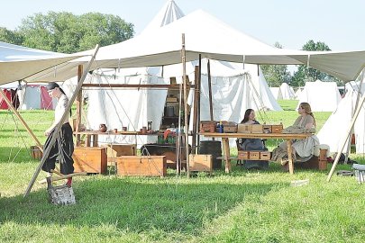 Leben wie im Mittelalter - Lager in Stickhausen - Bild 3